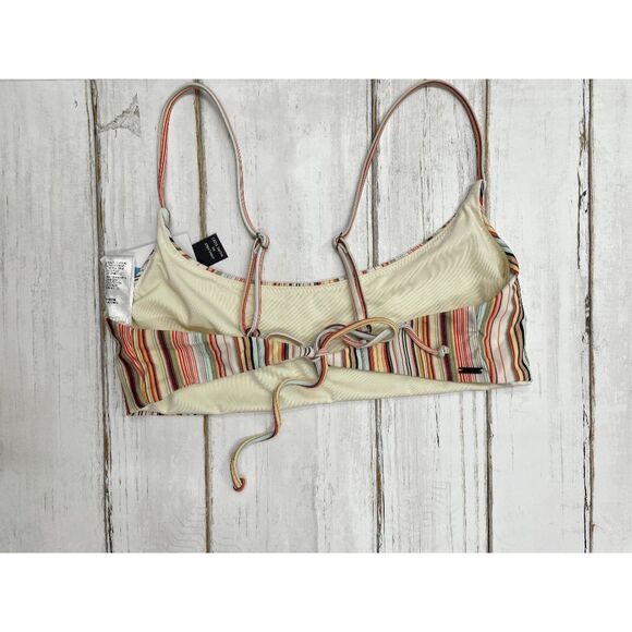 O'Neill Women's Sundance Surfside Bikini Swim Top - Multi Colored L - Picture 3 of 8